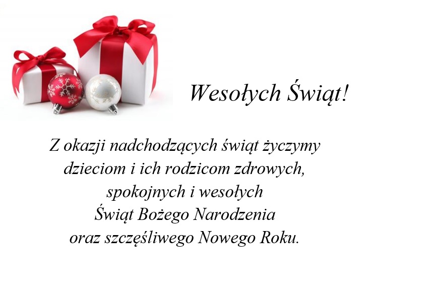Życzenia Świąteczne